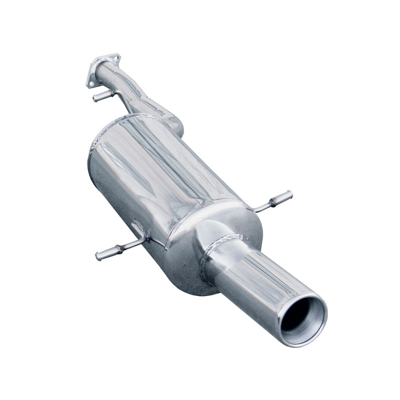 100% RVS Sportuitlaat  Subaru Forester 4WD 2.0T 1998- 102mm