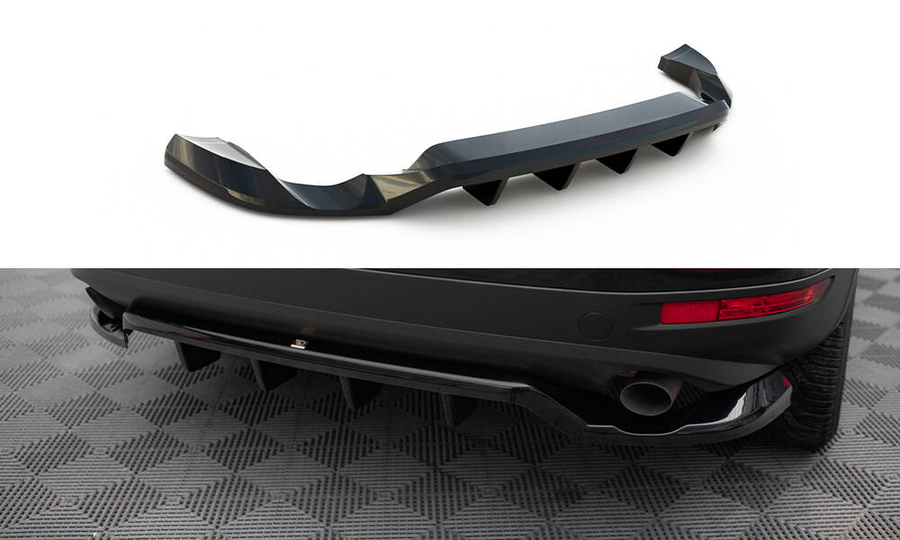 Diffuser Volkswagen Touareg Maxton Glans Zwart