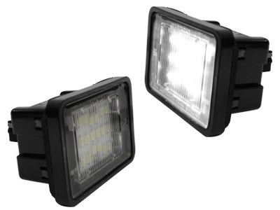 LED Licenceplateplaat lightning Mercedes Benz GLK-klasse X204 07+