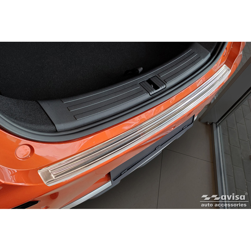 RVS Achterbumperprotector  MG ZS FL 2019-2024 'British Flag'