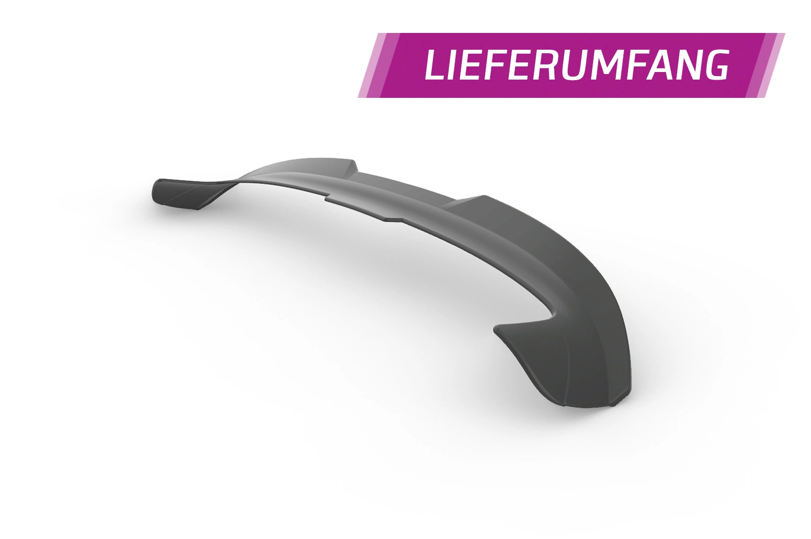 Achterspoiler Opel Astra J GTC OPC-Line glans zwart