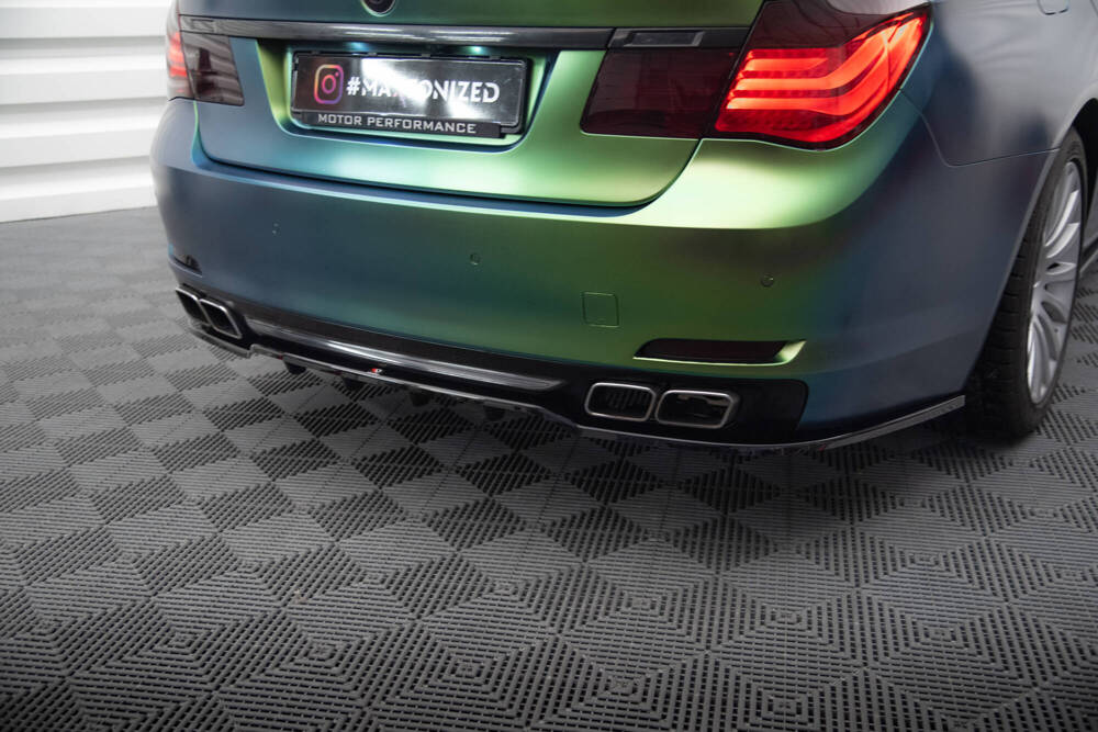 Diffuser BMW 7 Serie F01 Maxton Glans Zwart