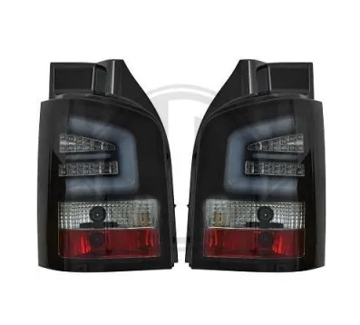 Taillights VW Bus T5 with Lightbar and LED clear/smoke/black