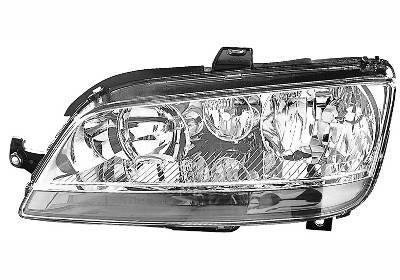 koplamp, Carello, H7+H1+H1, elektr verstelb, incl motortje, rech