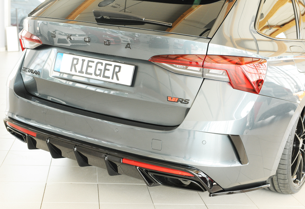ZijDiffusers Skoda Octavia RS (NX) Glanzend zwart