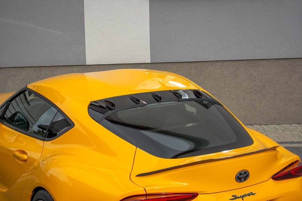 Dakspoiler Vortex Toyota Supra MK5 Maxton Glans Zwart