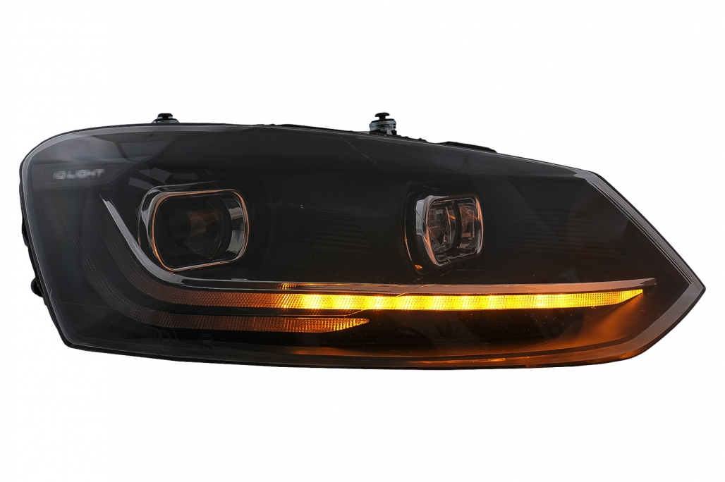 Koplampen VW Polo 6R / 6C LED Light Bar Dynamisch
