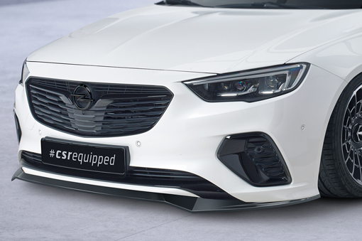 Voorspoiler Opel Insignia B CSR glans Zwart