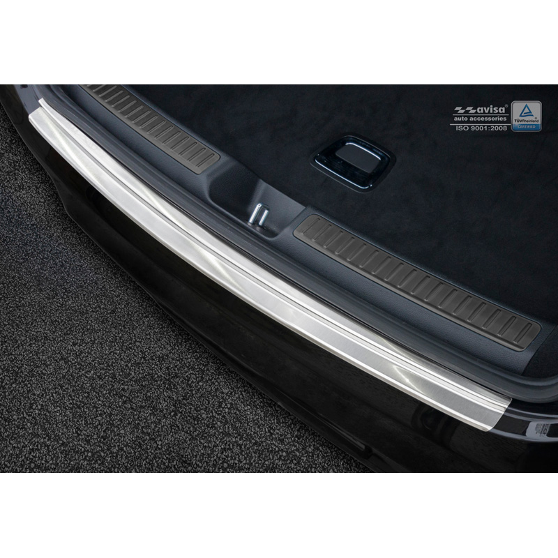 RVS Achterbumperprotector Mercedes GLC 2016- 'Ribs'