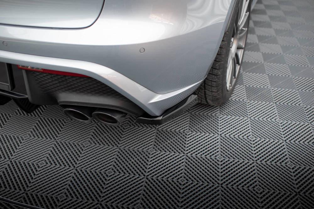 Zijdiffuser Porsche Macan MK1 FL Maxton Glans Zwart