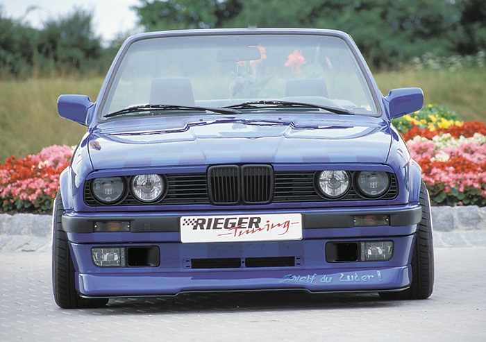 Spoilerzwaard voor Voorspoilerlip BMW E30 Rieger