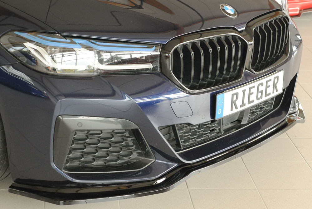 Voorspoiler BMW 5 Series G30 – 07/2020 glans zwart
