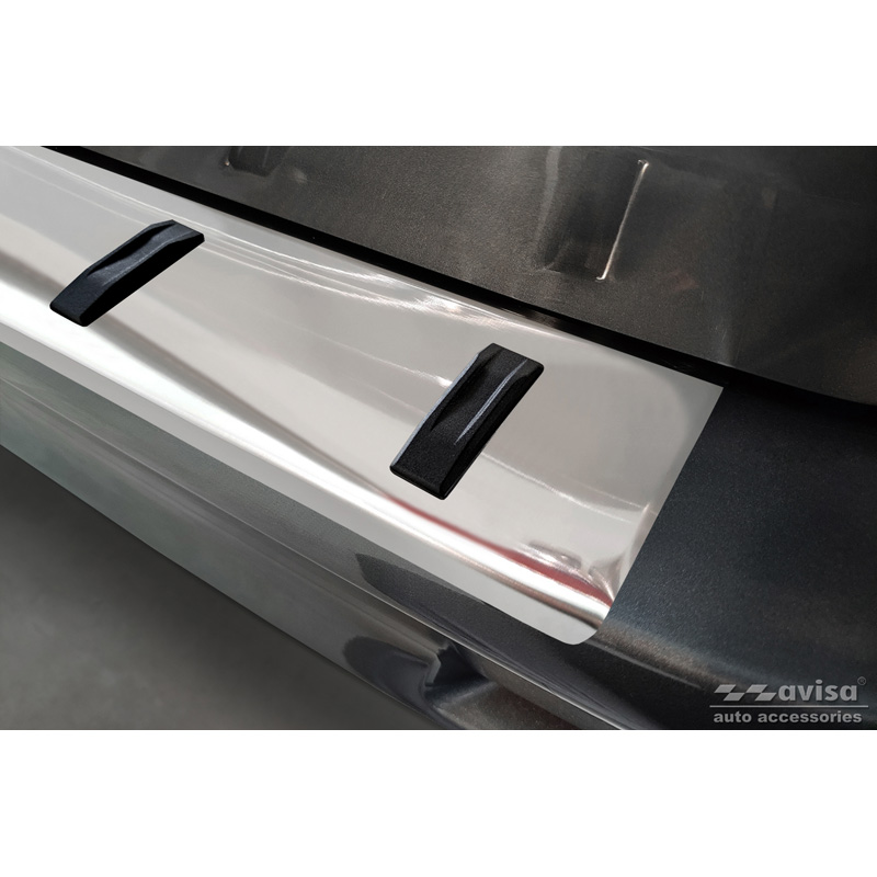 RVS Achterbumperprotector  Mercedes Vito / V-Klasse 2014-2019 & Facelift 2019- (achterklep) 'STRONG EDITION'