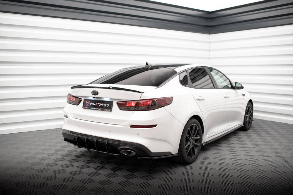 Zijdiffuser V.2 Kia Optima Facelift 2018 - 2020 Maxton Glans Zwart