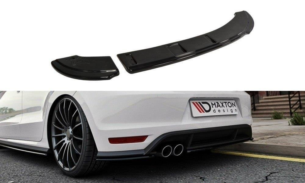 Diffuser VW Polo 6C GTI Glans Zwart