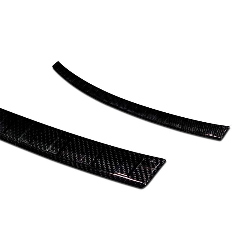 Echt 3D Carbon Achterbumperprotector  Nissan Qashqai II Facelift 2017-2021 'Ribs'