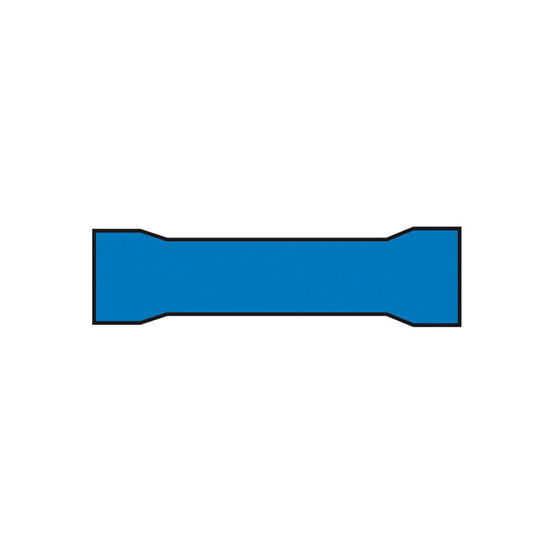 Carpoint Stootverbinder 546 Blauw Ø 4.5mm 10-stuks