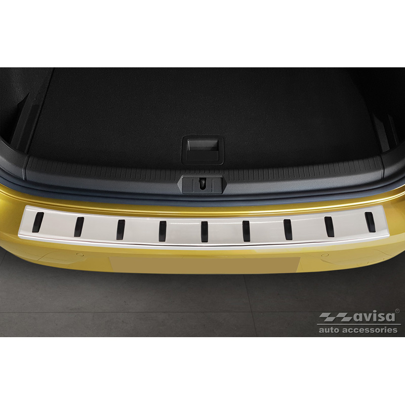 RVS Achterbumperprotector  Volkswagen Golf VII HB 3/5-deurs 2012-2017 & Facelift 2017-2019 'STRONG EDITION'