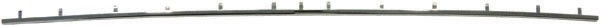 Chroom lijst ACHTER midden BMW E39 00-03
