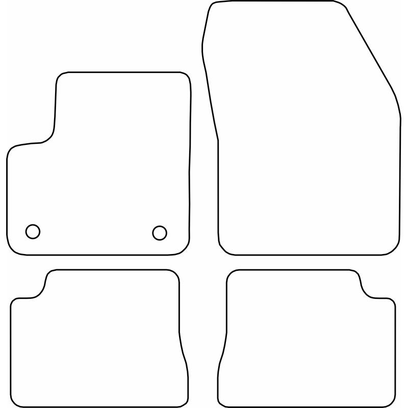 Automatten  Jeep Avenger & Fiat 600e & Alfa Romeo Junior (Electric) 2023-
