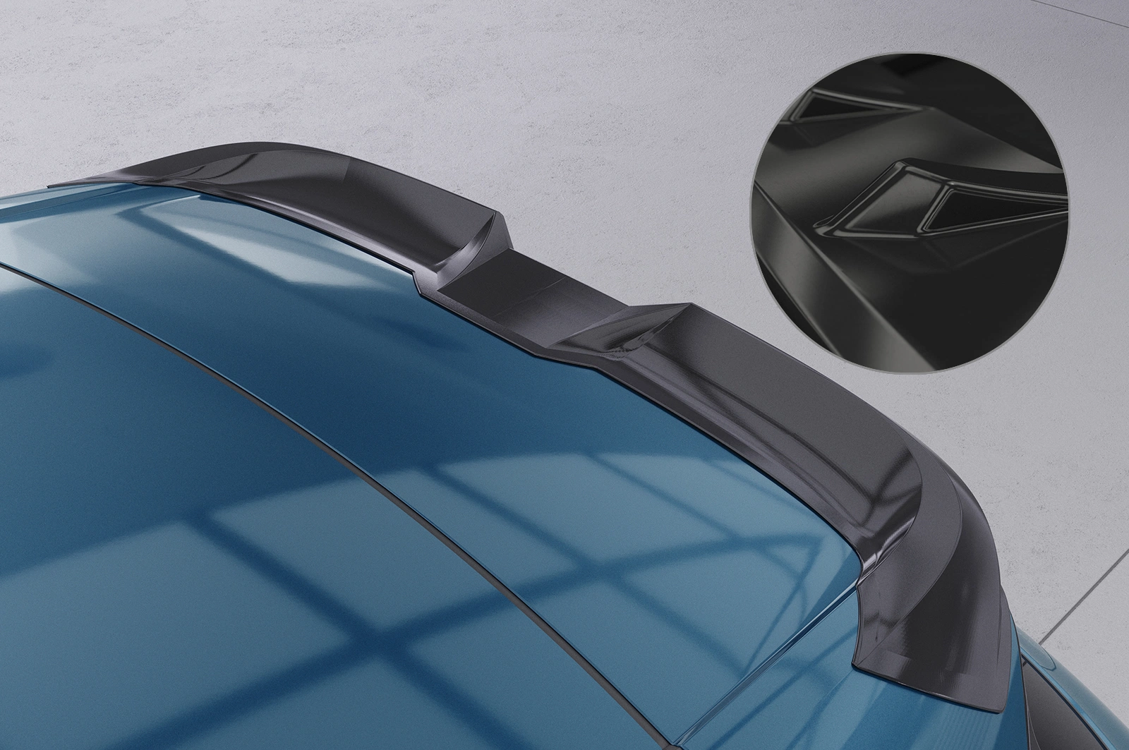 CSR Achterspoiler BMW iX Glans Zwart (vanaf 2021)