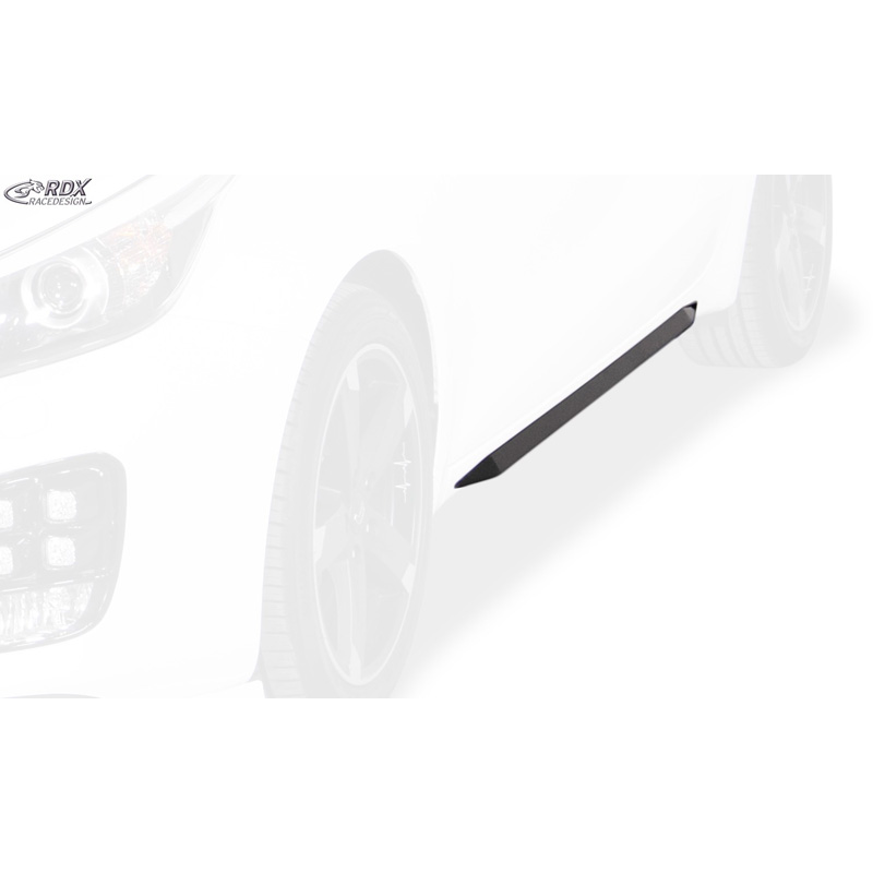 Sideskirts Slim'  Kia Ceed (JD) HB/CW & Pro Ceed 2012-2018 incl. GT/GT-Line (ABS zwart glanzend)