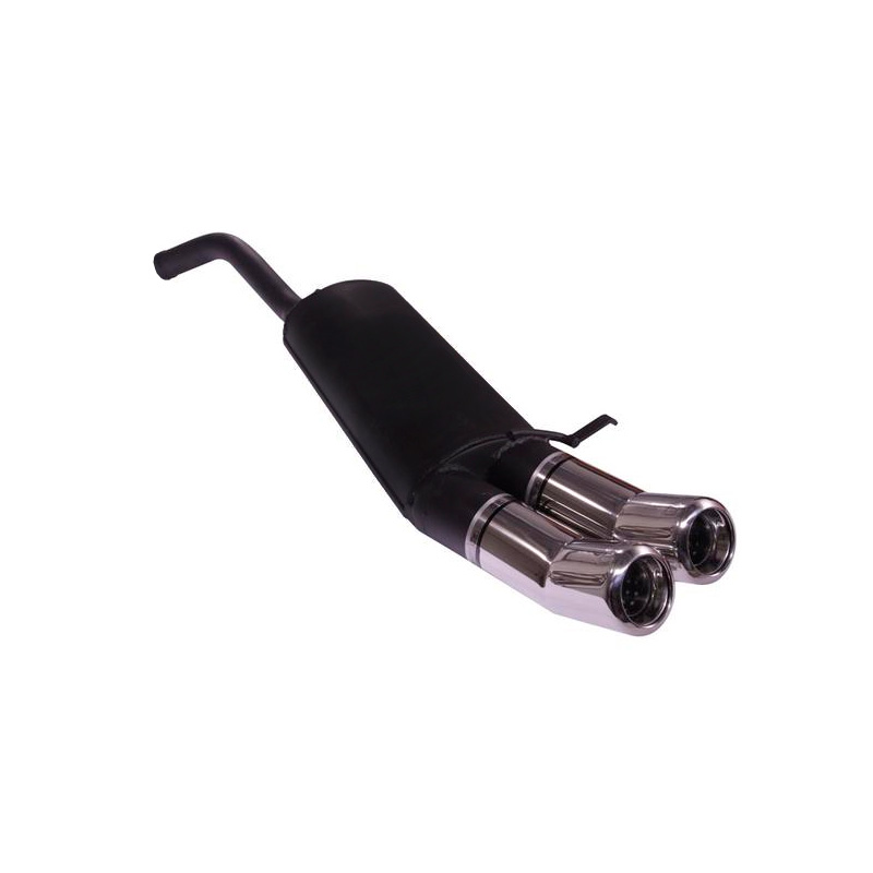 Sportuitlaat  Skoda Felicia HB 1.3 40/43/50kW/1.6 55kW/1.9D 47kW 1994-2001 2x 80mm