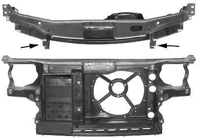 front, 1.4/1.6 430mm VW Golf 3, 1991-1997