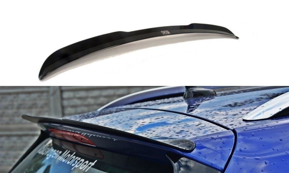 Spoiler Volkswagen Golf 7 R / R-Line / GTD Variant Maxton Glans Zwart