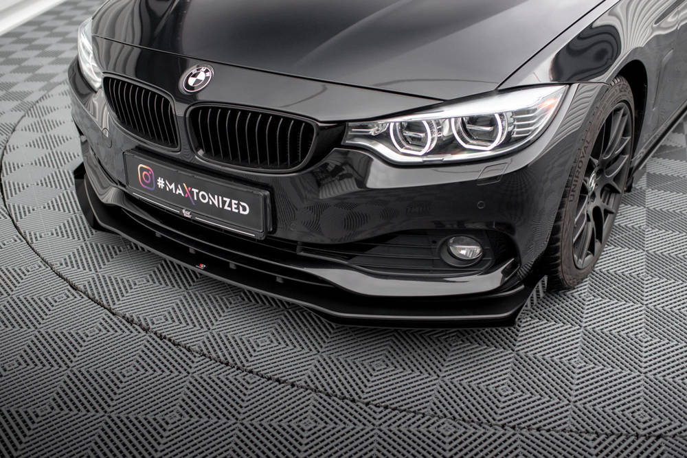 Voorspoiler met Canards Street Pro BMW 4 Gran Coupe F36 2014 - 2017 Maxton