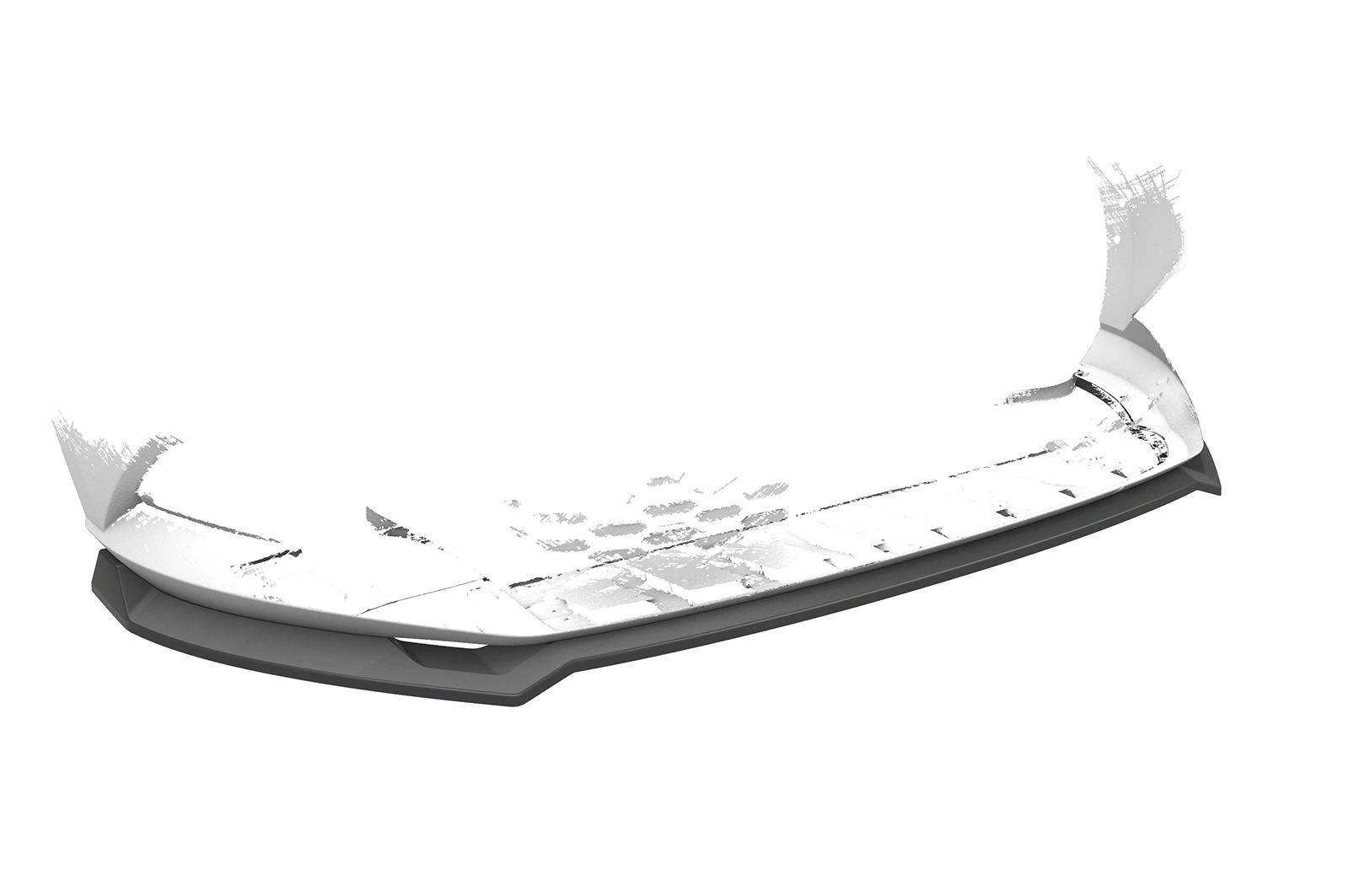 Voorspoiler Skoda Fabia 3 (Typ NJ) 2019-2021 Facelift – Glans Zwart CSR
