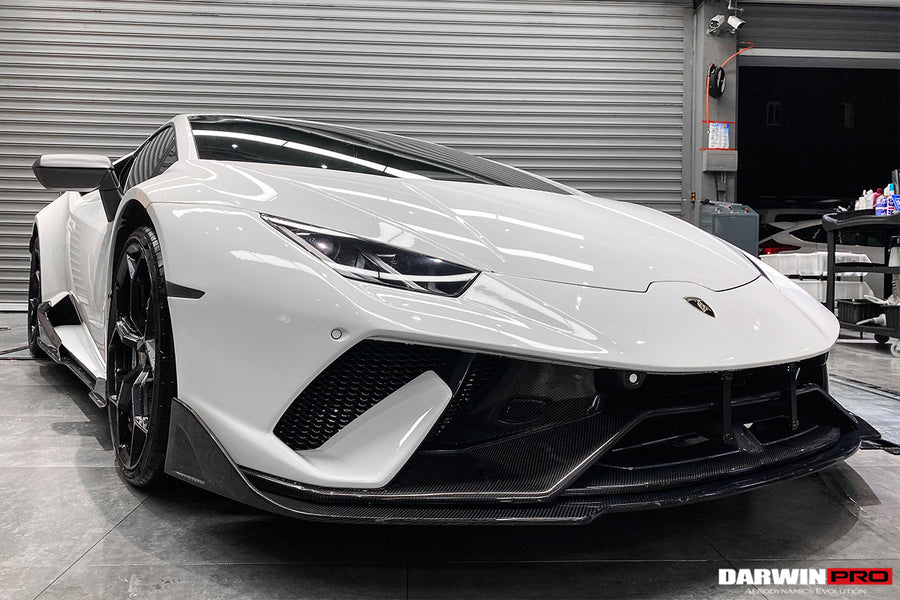 Lamborghini Huracan LP610/LP580 BKSS Style Deels Carbon Front Bumper w/ Lip 2015-2020