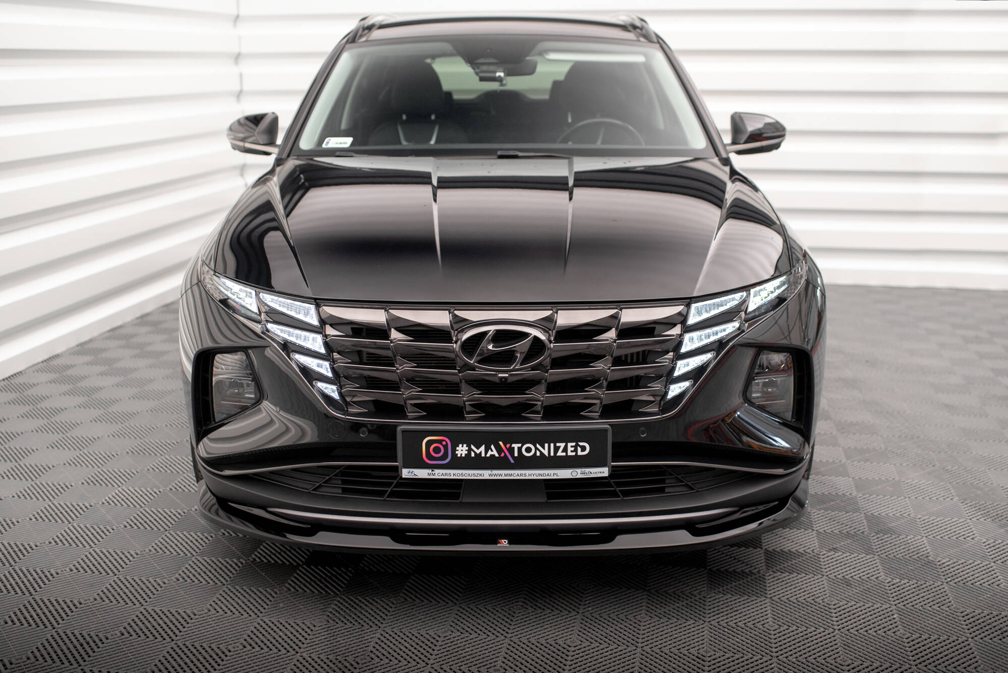 Bodykit Hyundai Tucson MK4 Maxton Glanzend zwart