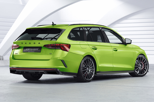 Diffuser Skoda Octavia 4 RS en RS Plus