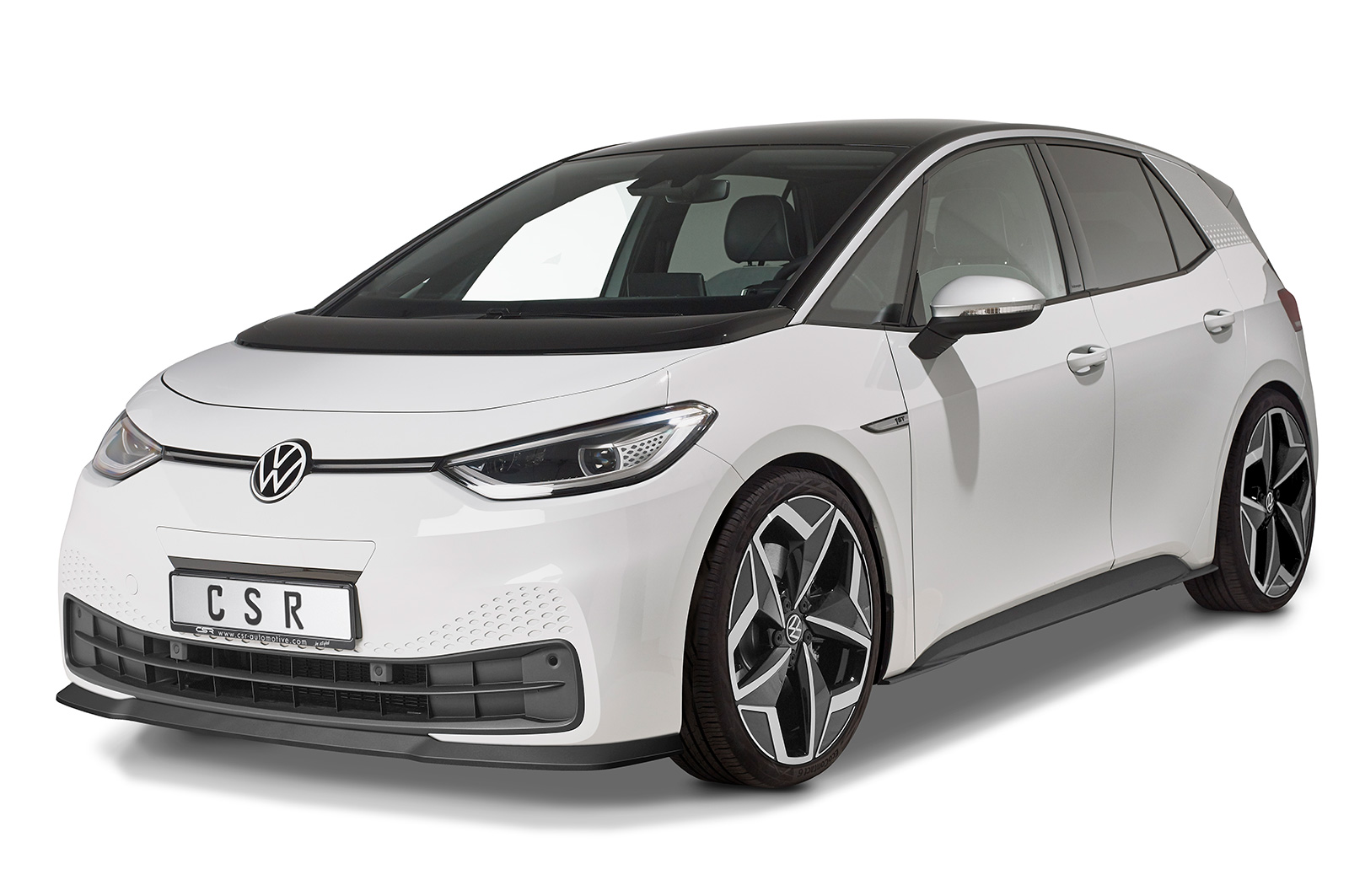 Voorspoiler Volkswagen ID.3 CSR Glans Zwart