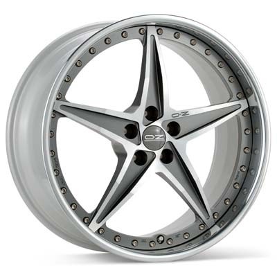 Velgen OZ Mito Rosso graphite silver 8.5x20 inch 5x114 ET42