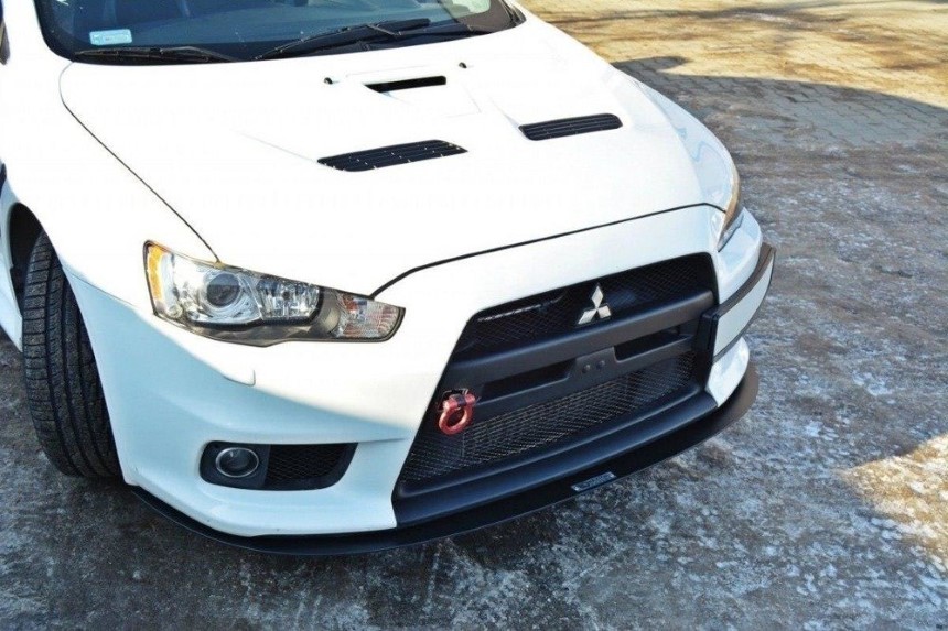 Race voorspoiler Mitsubishi Lancer Evo X Maxton Design V.3