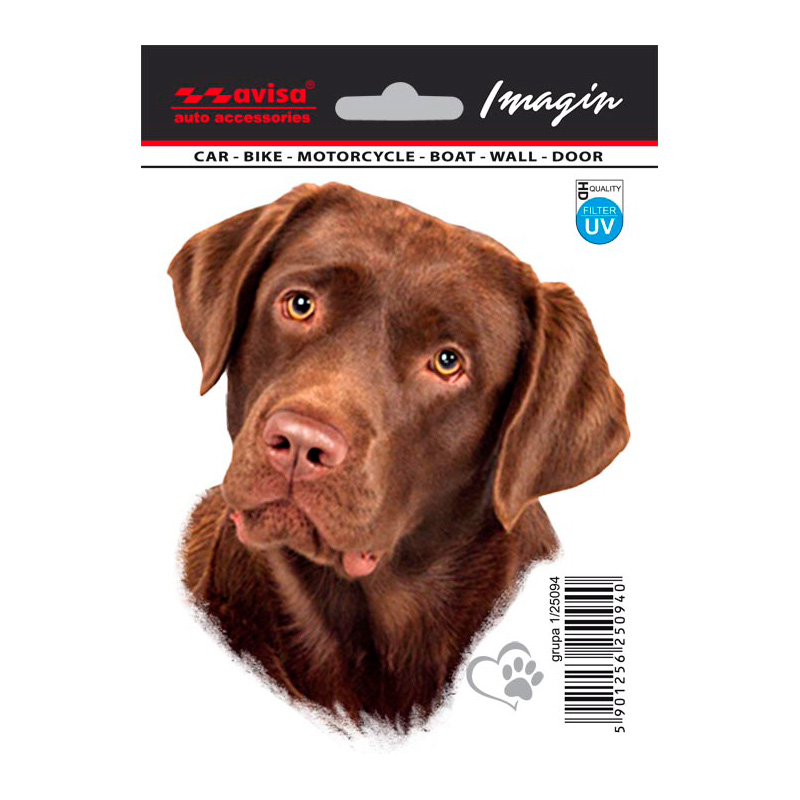 Auto Tattoo Sticker Labrador - 11x13,2cm