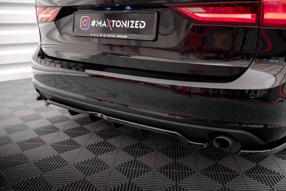 Diffuser Volvo Mk2 2016 - 2020 Maxton Glans Zwart