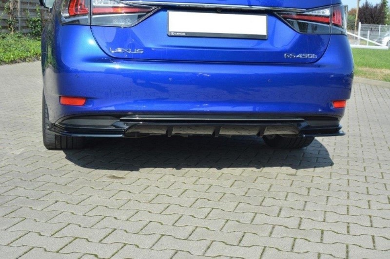 Achter Aanzet Lexus GS Mk4 Facelift H Glanzend Zwart