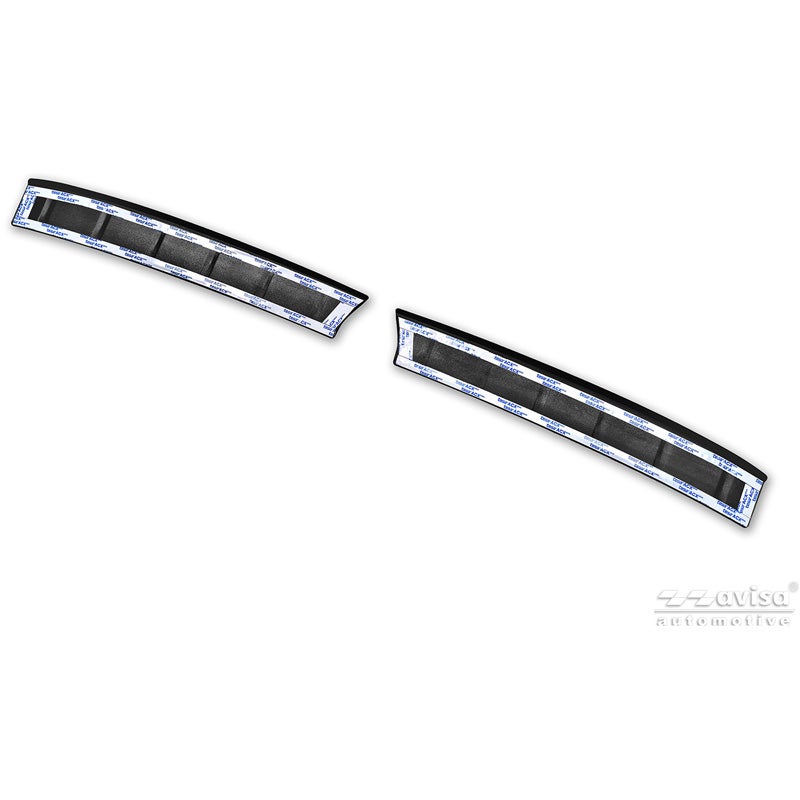 Avisa RVS Achterbumperprotector  Leapmotor C10 2024- - Matzwart - 2-delig