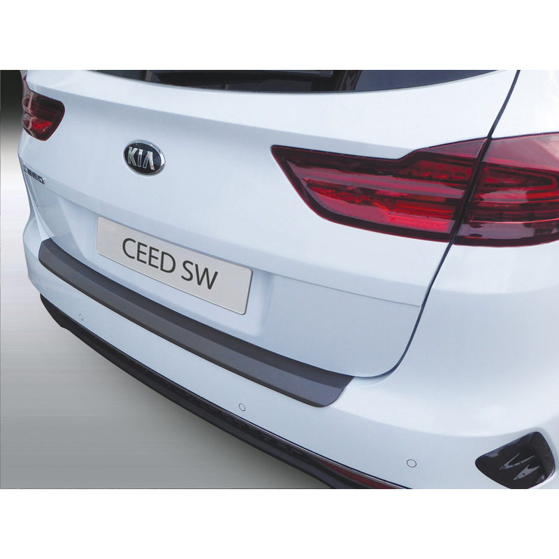 ABS Achterbumper beschermlijst  Kia Cee'd (CD) SW 2018- Zwart