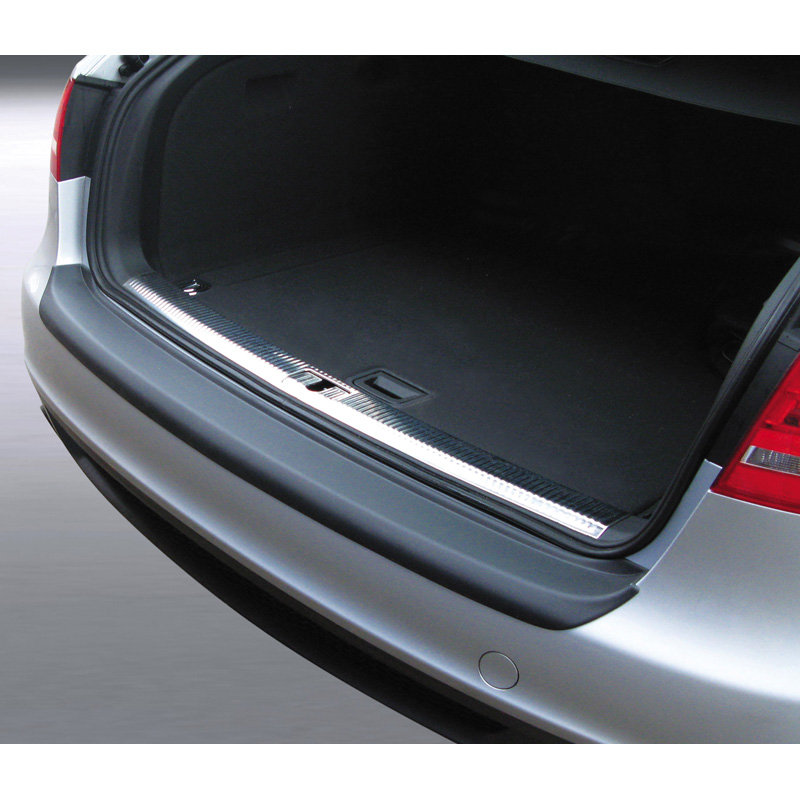 ABS Achterbumper beschermlijst  Audi A4 Avant 2008-2012 Zwart