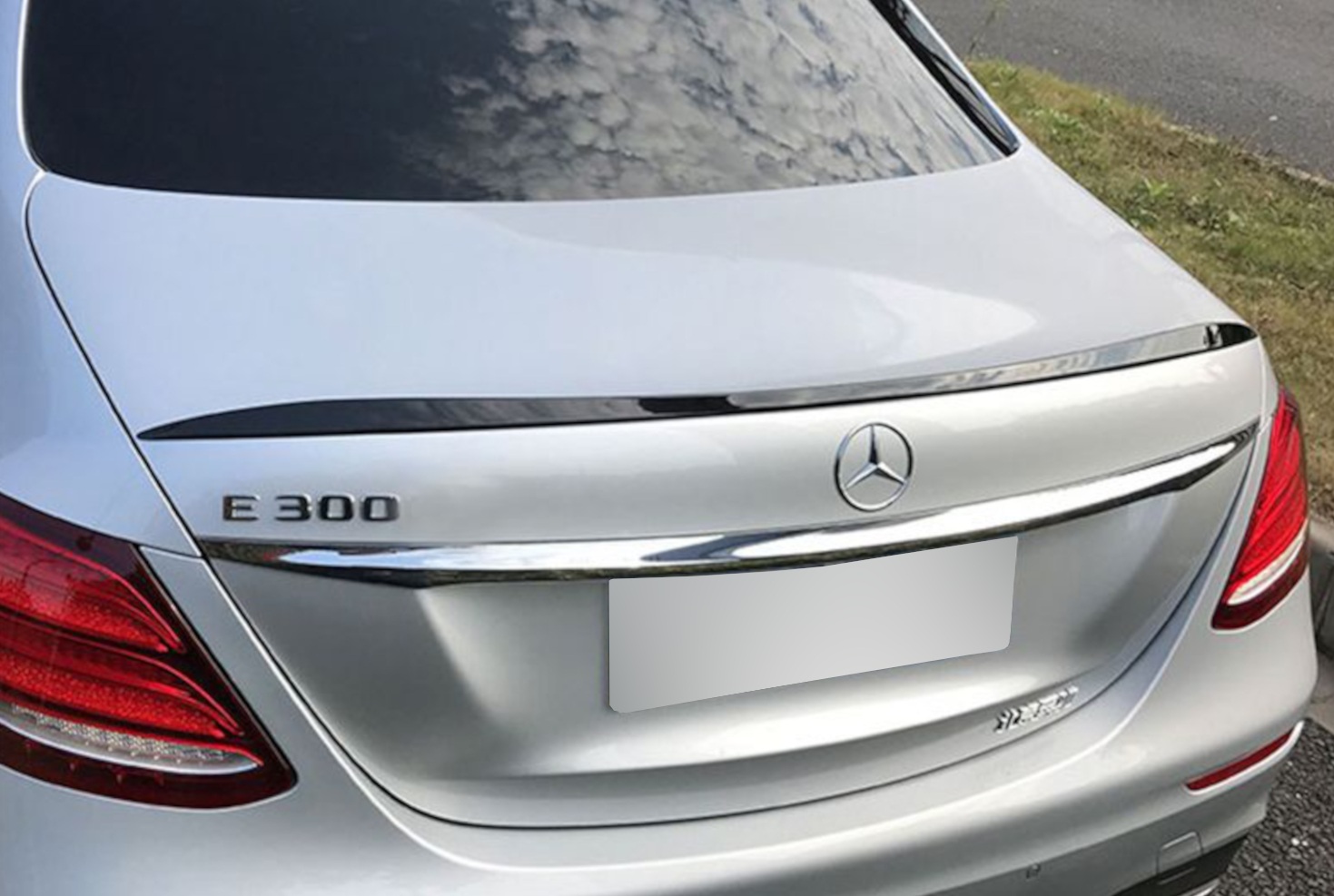 Achterklep Spoiler Mercedes E-Class W213 Glans Zwart E63 Look