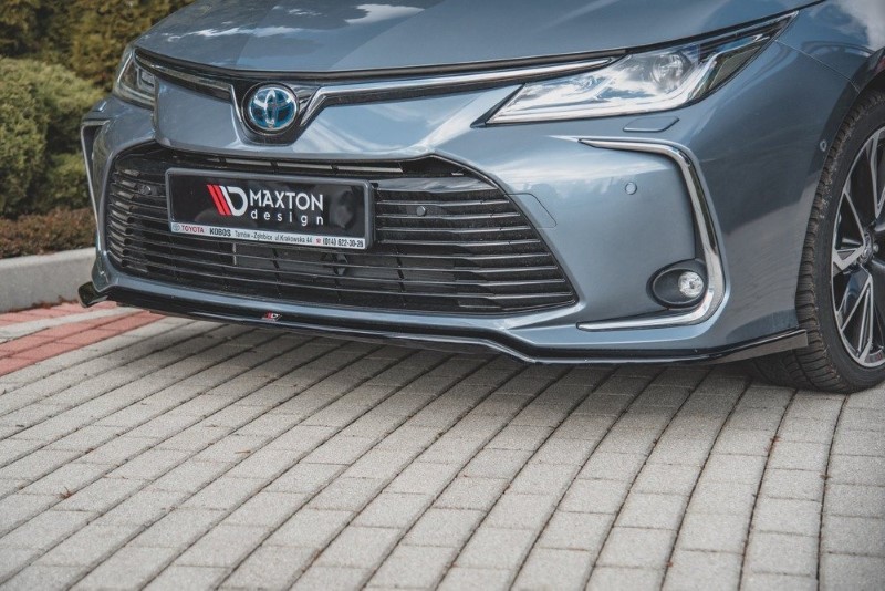 Voorspoiler Toyota Corolla XII Sedan Zwart Glans