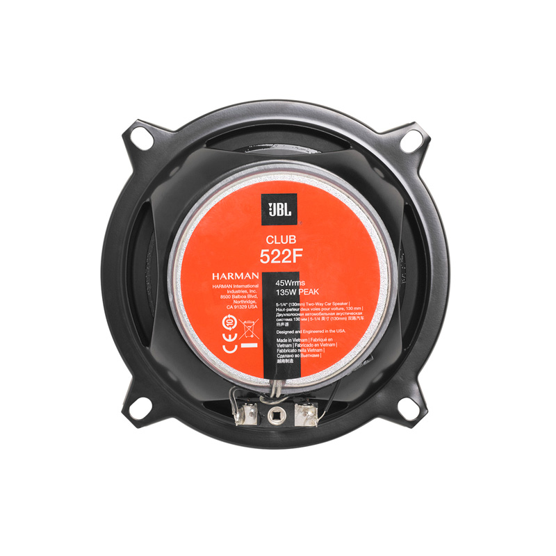 JBL Club 522F 5.25'' (13cm) Speakerset Coaxiaal