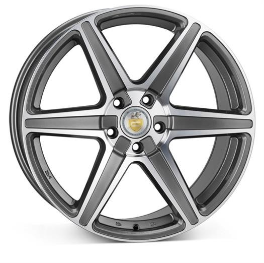 Cades THOR T5 GUNMETAL POLISH 9.5x20 5x120 ET45