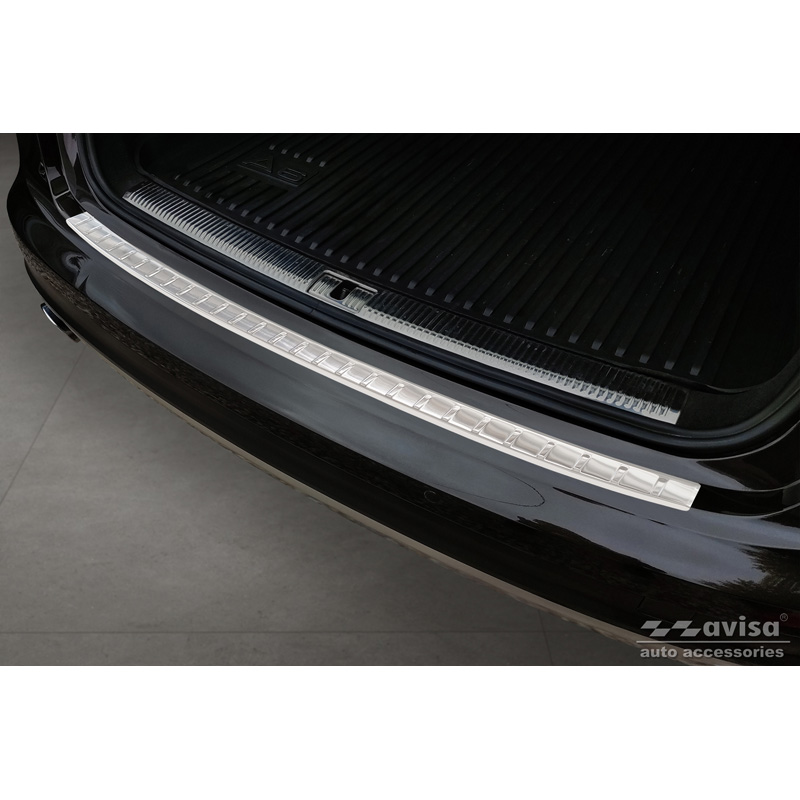 RVS Achterbumperprotector  Audi A6 Allroad 2011-2018 'Ribs'