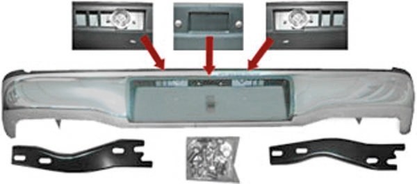 Achterbumper Toyota Hilux