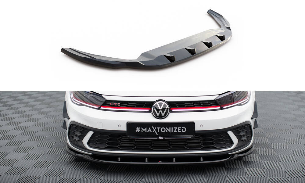 Voorspoiler V.1 Volkswagen Polo GTI MK6 Facelift